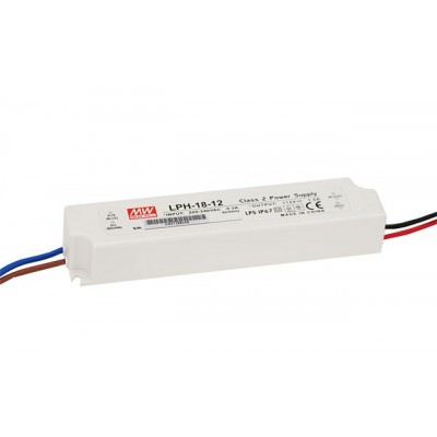 LED napajanje 18W 12V MEAN WELL LPH-018-12