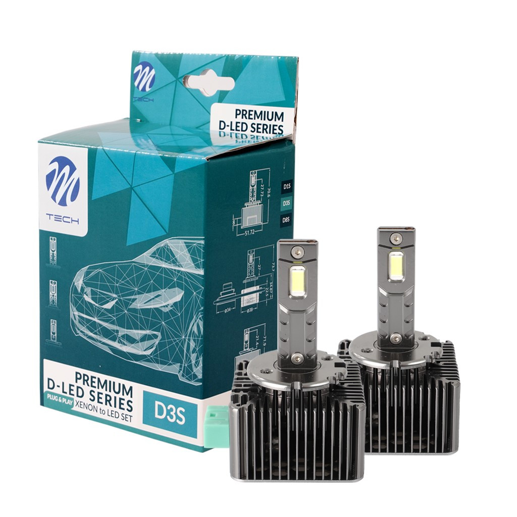 Auto sijalica D3S LED 6000K M-TECH