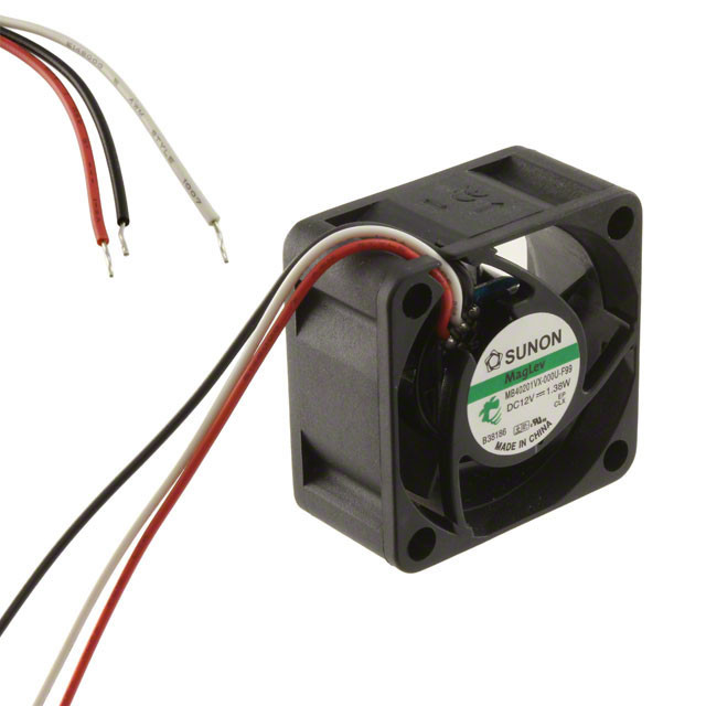 Ventilator MB40201VX-F99-A 40X40X20mm  SUNON