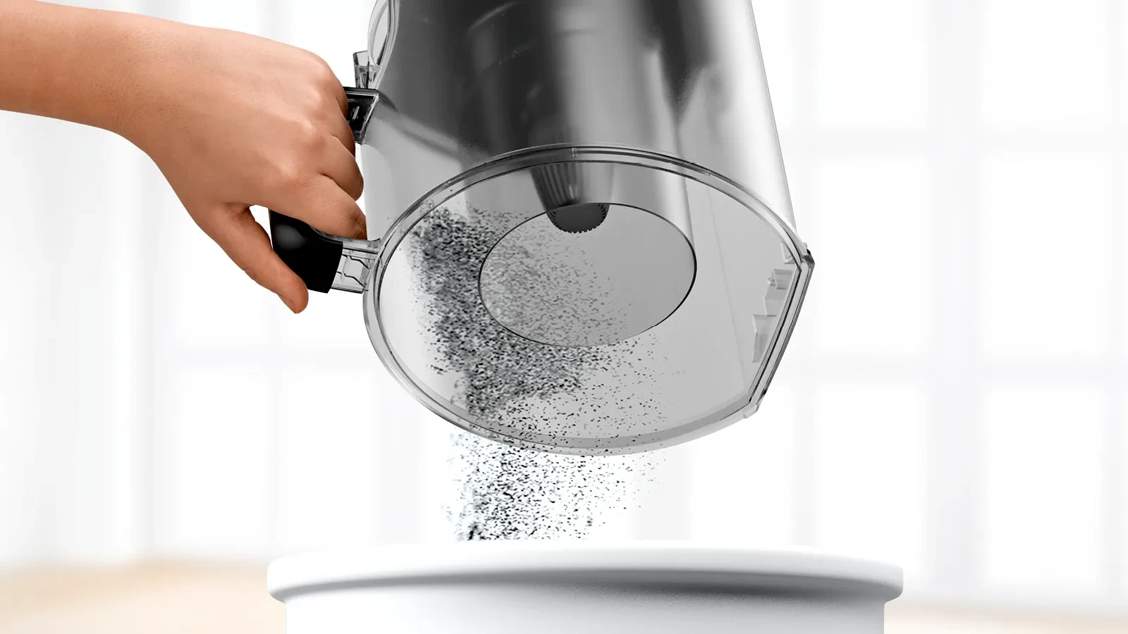 Usisivač BOSCH BGS41K332, rezervoar se lako čisti