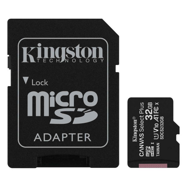 Memorijska kartica KINGSTON CANVAS SELECT PLUS 32GB