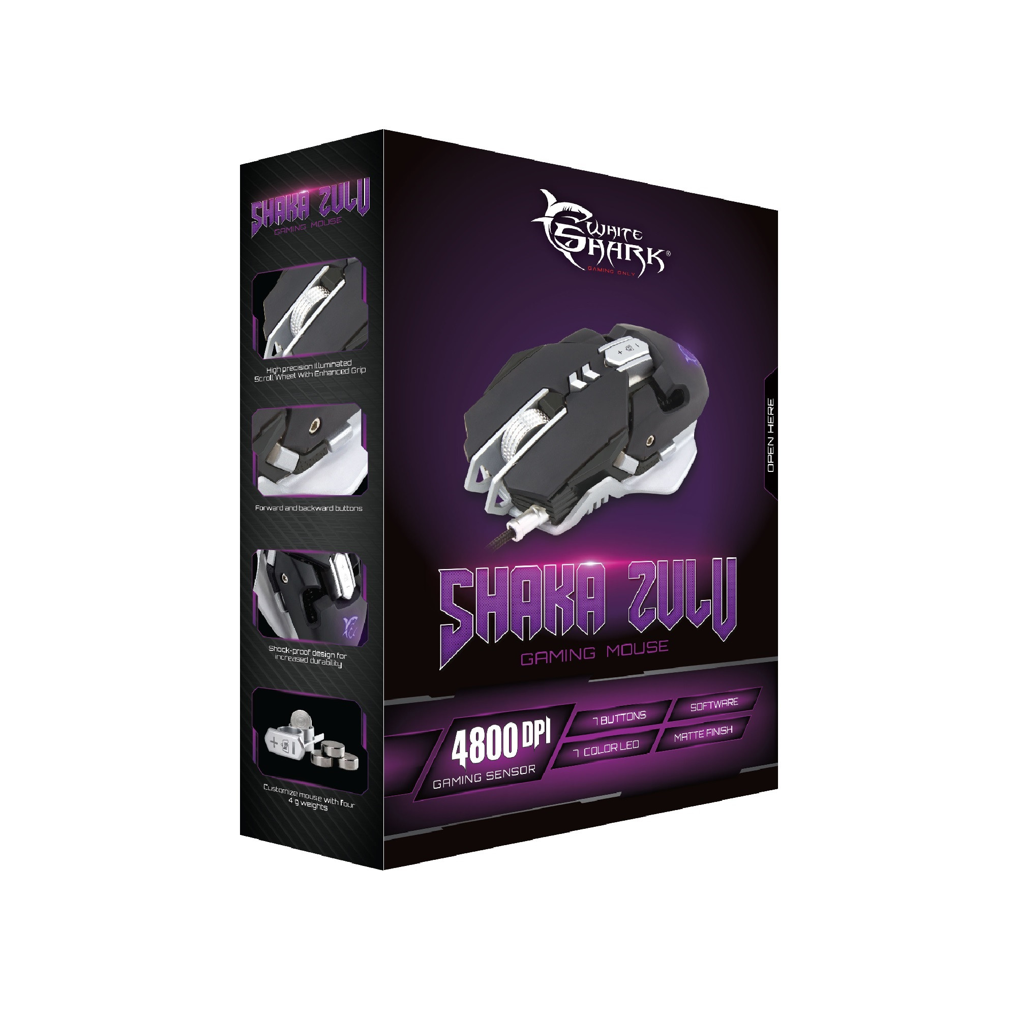 Gaming miš WHITE SHARK GM-5001 Shaka Zulu