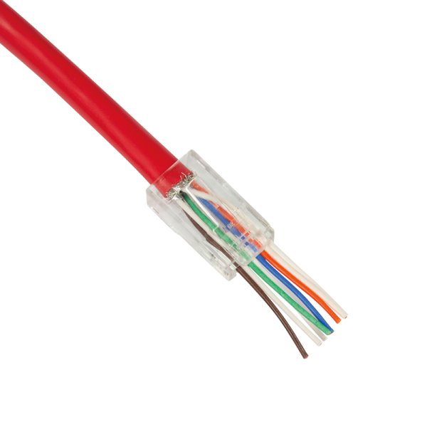 Mrežni konektor RJ45 CAT6 8PIN pass through LOGILINK MP0027