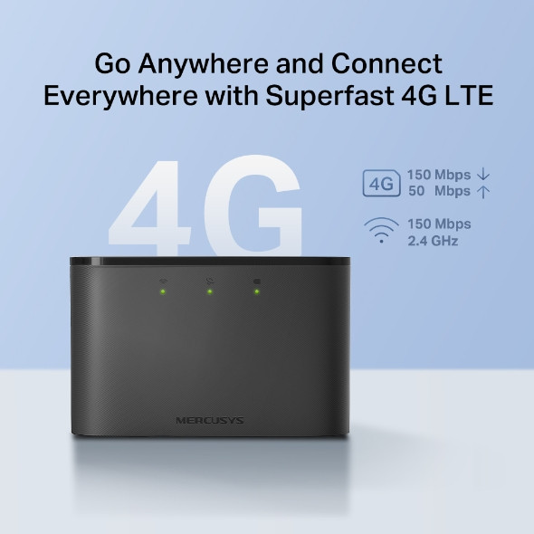 Mobilni ruter 4G LTE WIFI MERCUSYS MT110