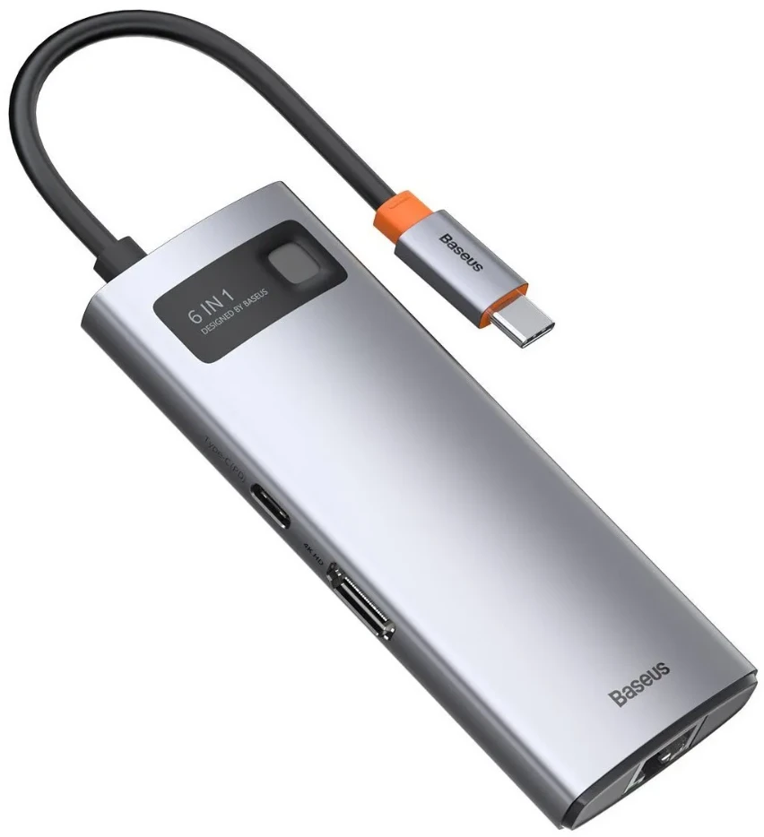 Multiport BASEUS 6 u 1 USB C hub
