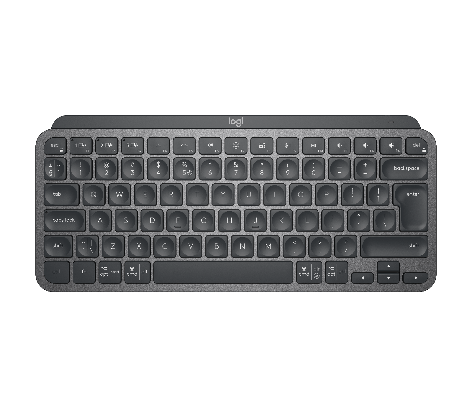 Bežična tastatura LOGITECH MX KEYS Mini Iluminated Graphite