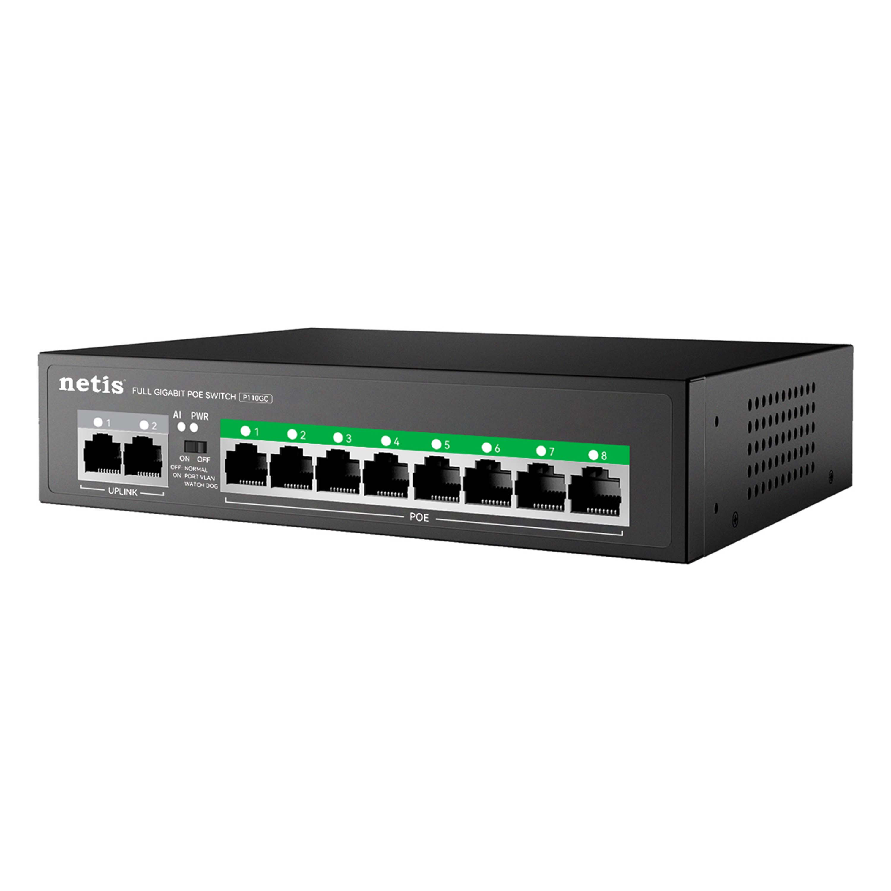 Gigabitni switch 10 portni NETIS P110GC