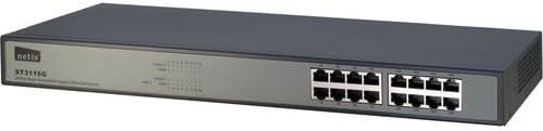 Gigabitni switch 16 portni NETIS ST3116G