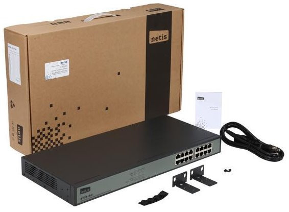 Gigabitni switch 16 portni NETIS ST3116G