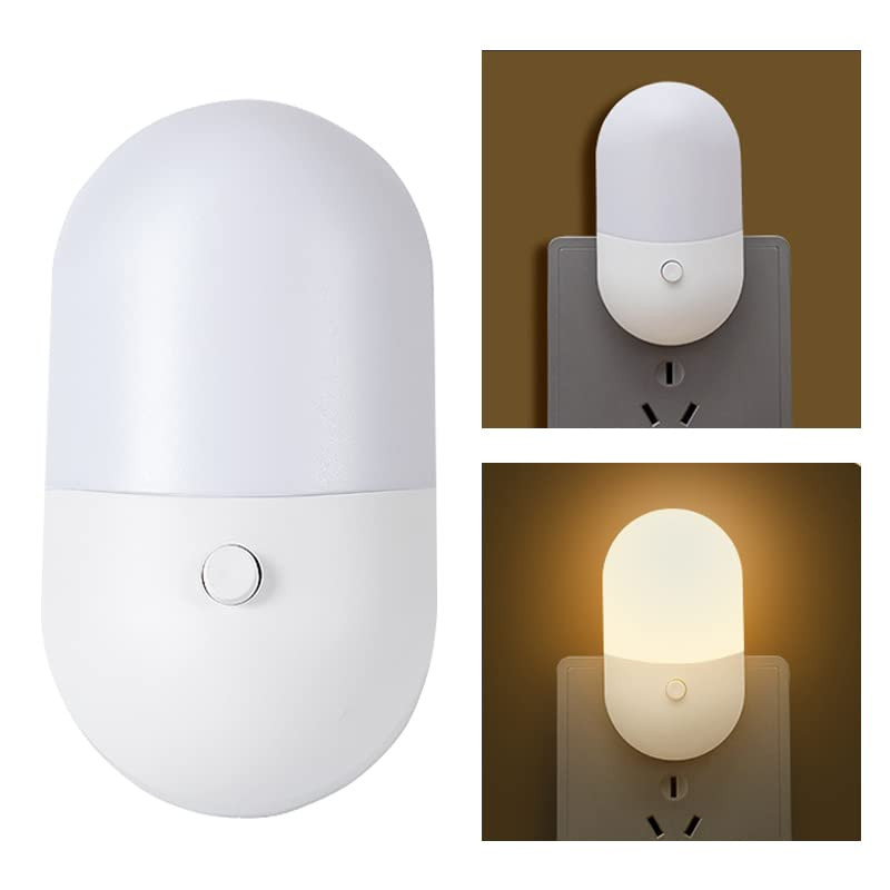Elegantna mini LED noćna lampa bijela