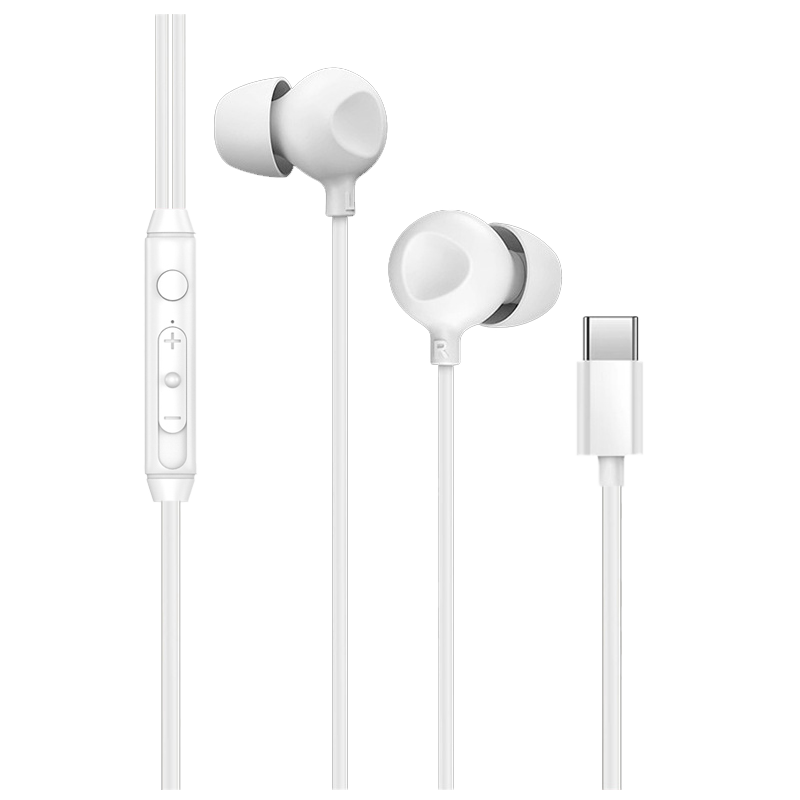 Slušalice sa mikrofonom USB-C LI-TOP V9 bijele
