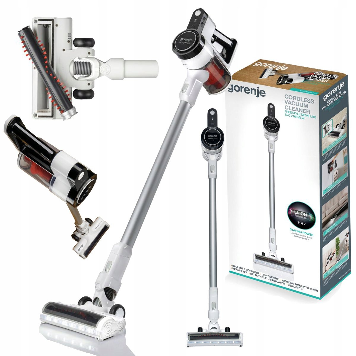 Štapni usisivač GORENJE SVC216FMLW