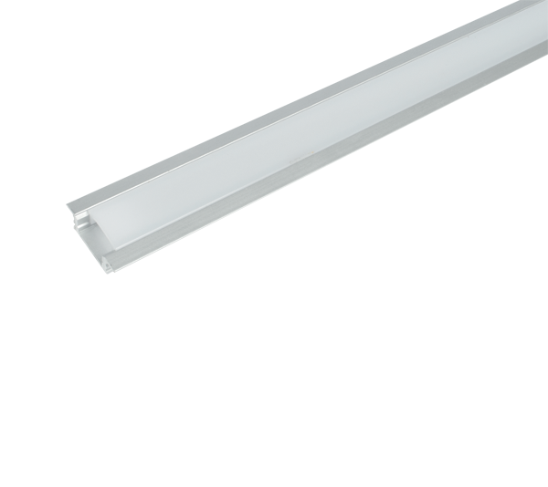 Nadgradni aluminijski profil za LED traku 2m sa poklopcem ELMARK