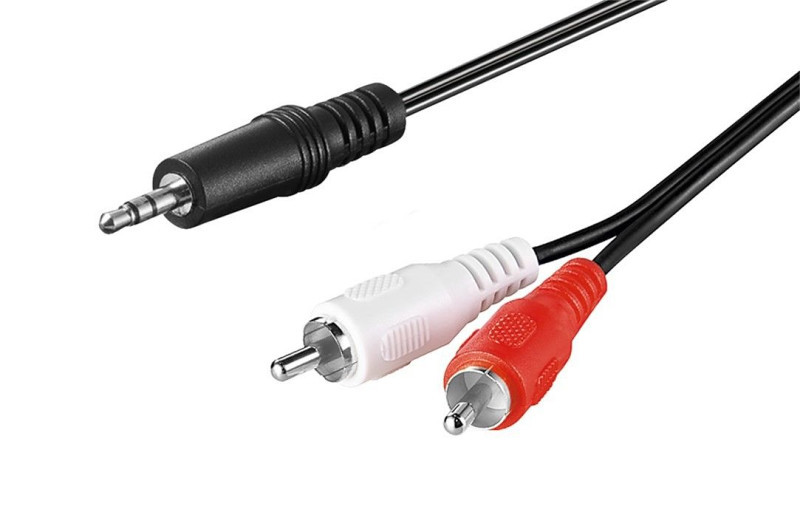 AUX kabal na 2xRCA GOOBAY 10m