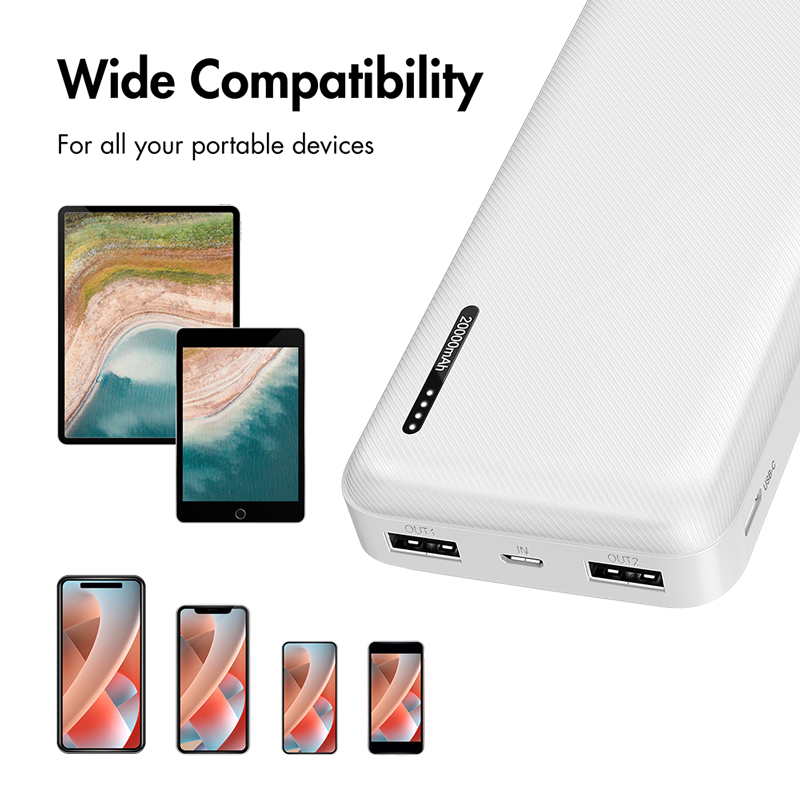 Prijenosni punjač powerbank LOGILINK  20000mAh PA0323W