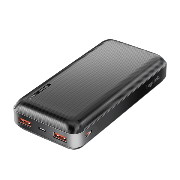 Prijenosni punjač powerbank 20.000mAh 20W LOGILINK PA0378 crni