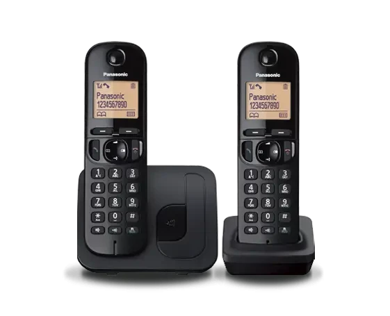 Bežični telefon sa dvije slušalice PANASONIC KX-TGC212FXB