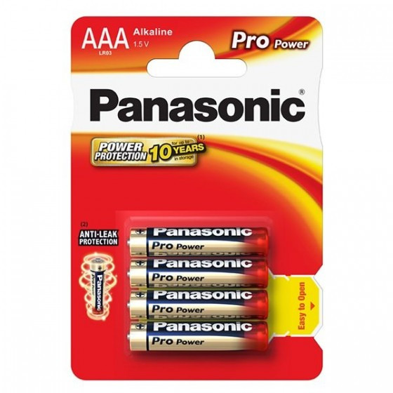 Baterija AAA LR03 PANASONIC Pro Power