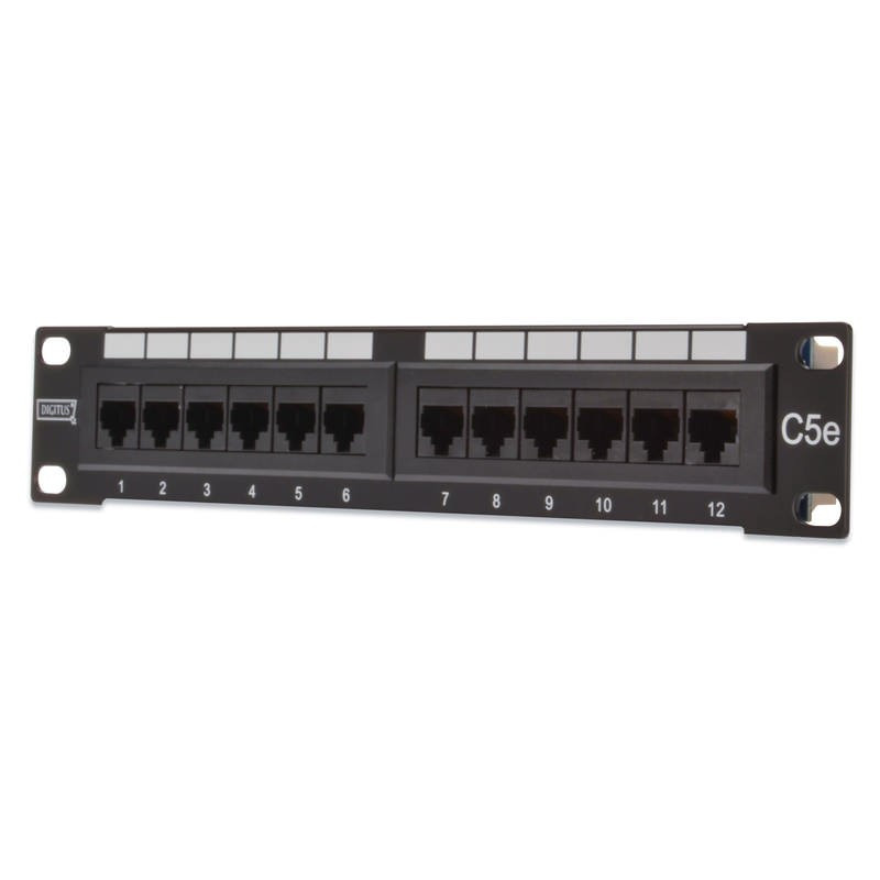 Patch panel CAT5E sa 12 portova DIGITUS