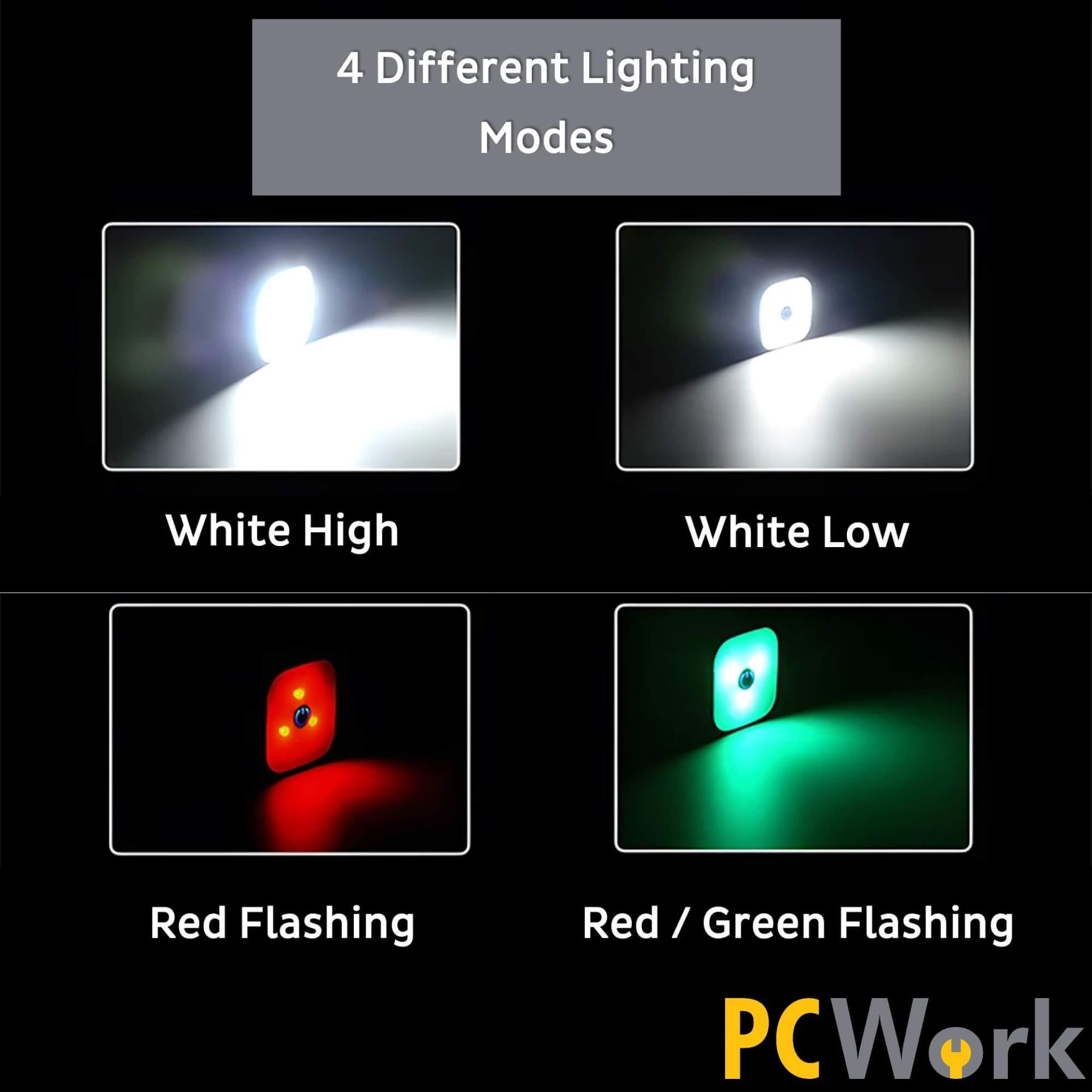 Punjiva naglavna LED lampa sa odvojivom svjetiljkom PC WORK PCW12E