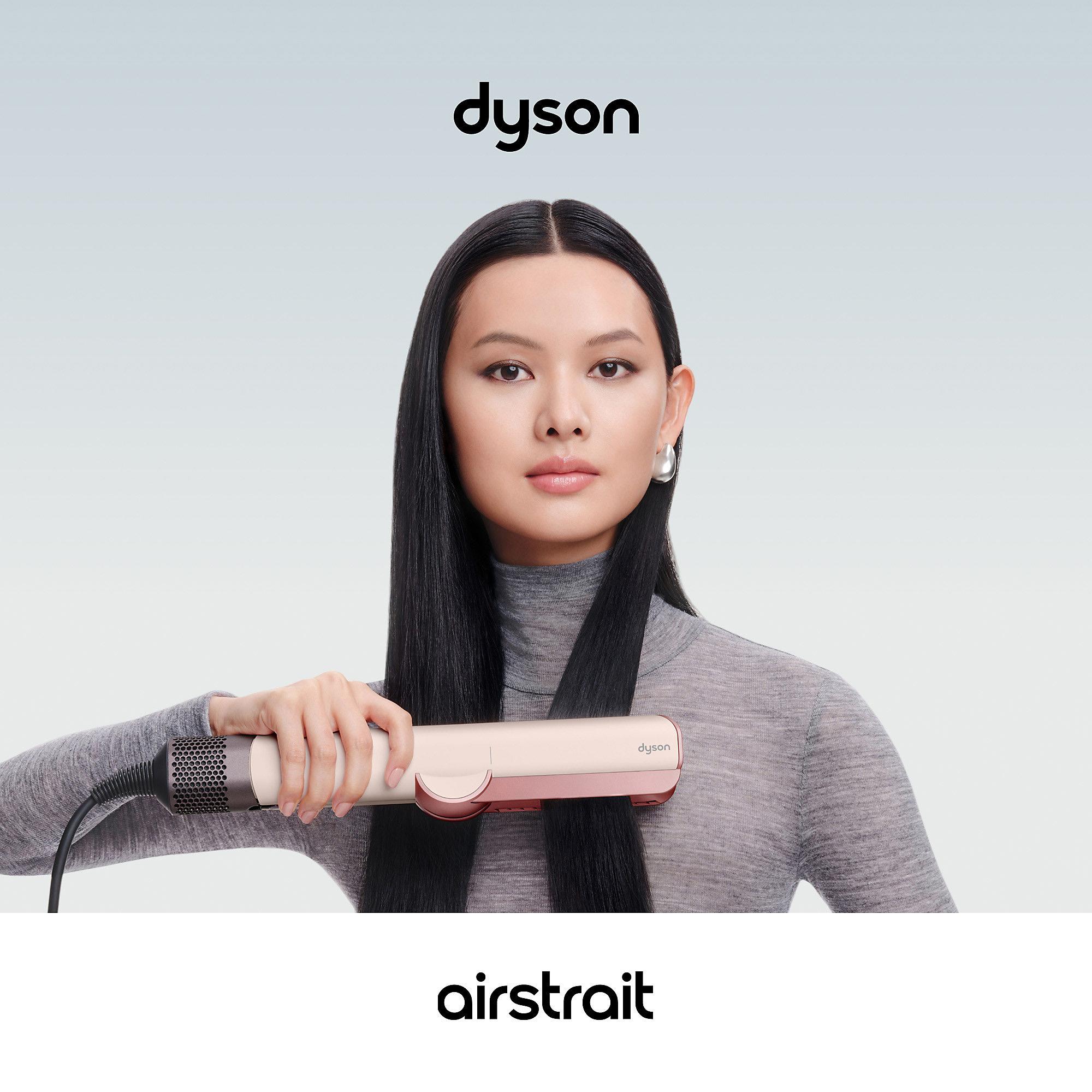 Pegla za kosu DYSON Airstrait s integriranim češljem Ceramic Pink/Rose Gold - slika 2
