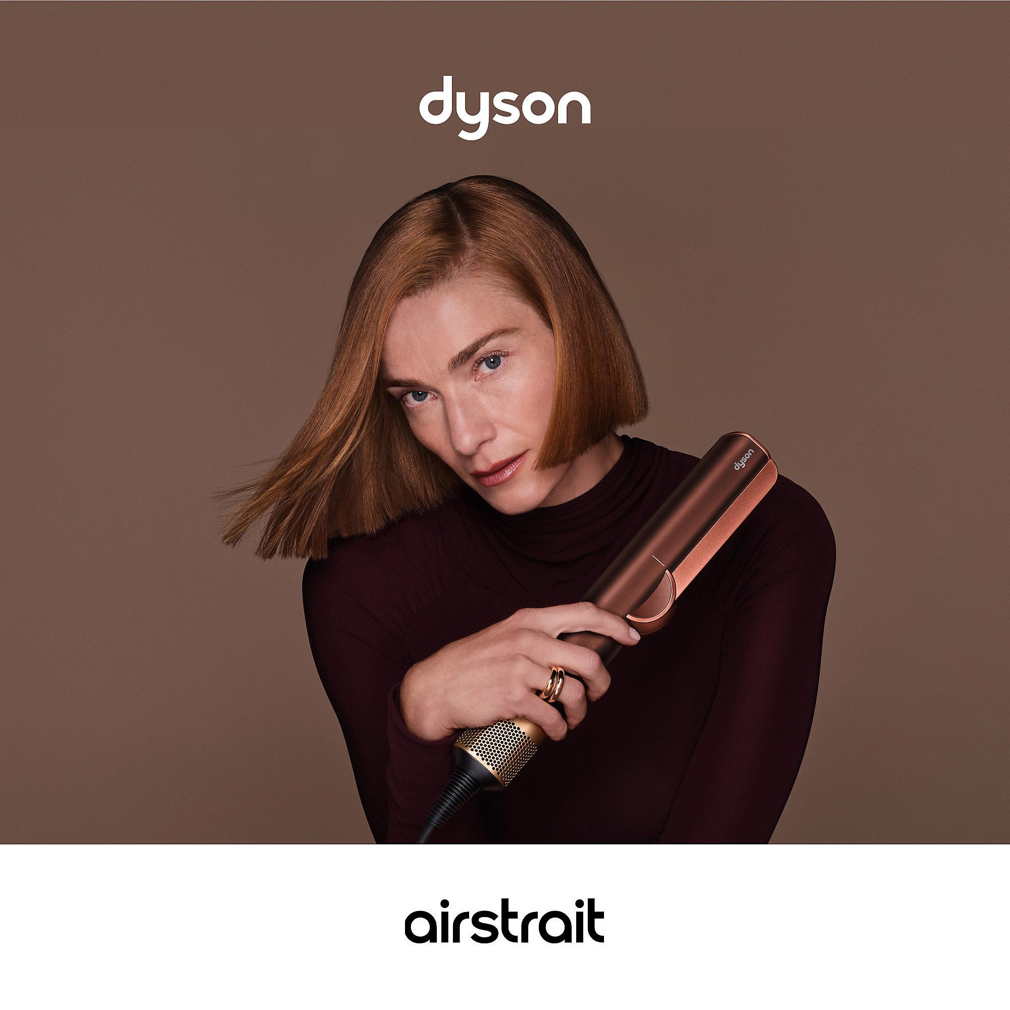 Pegla za kosu DYSON Airstrait s integriranim češljem Plum/Copper - slika 3