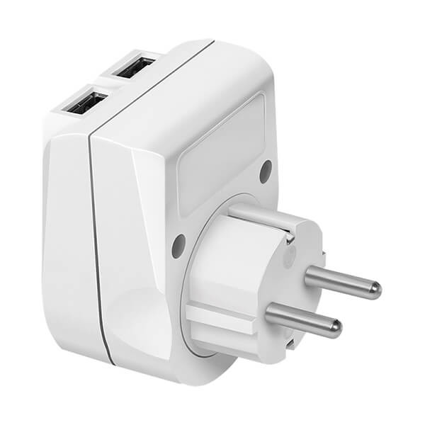 Utičnica šuko 2.1A LOGILINK