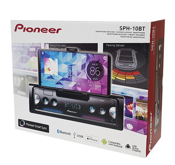 Auto radio player sa nosačem za mobitel PIONEER SPH-10BT