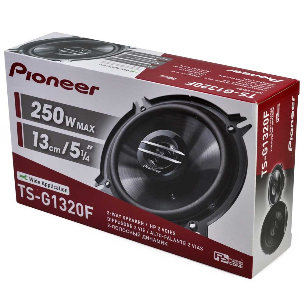 Auto zvučnici sa odvojenim visokotoncem 13cm 250W PIONEER TS-G130C