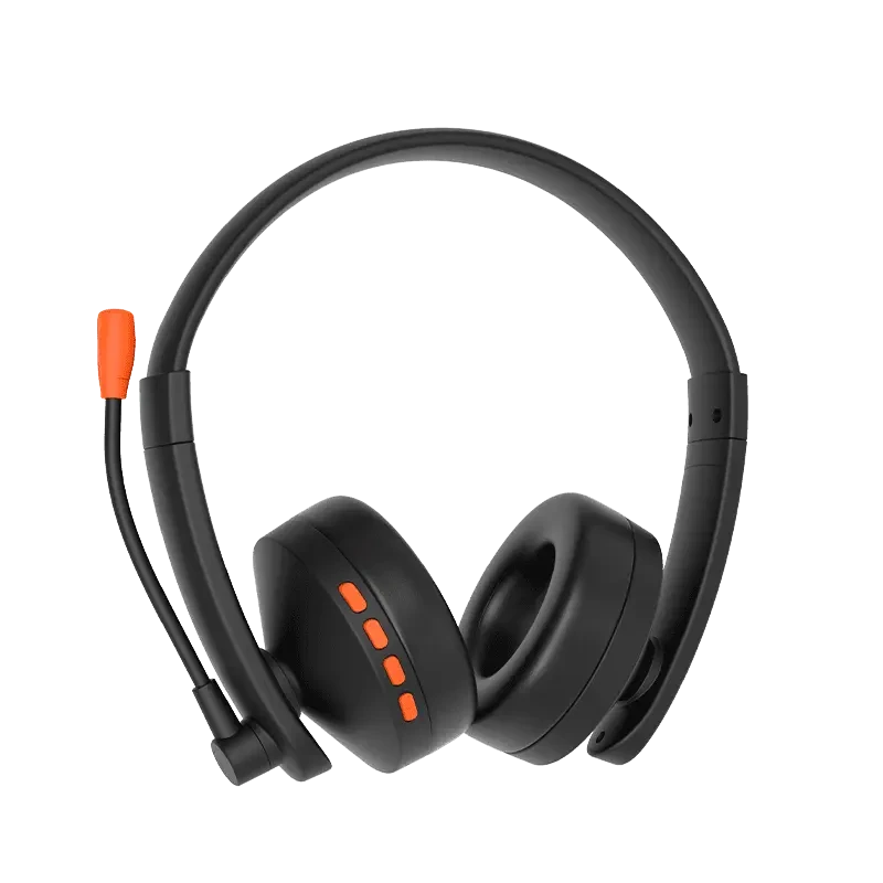 Bežične bluetooth slušalice sa odvojenim mikrofonom BTH003M crne