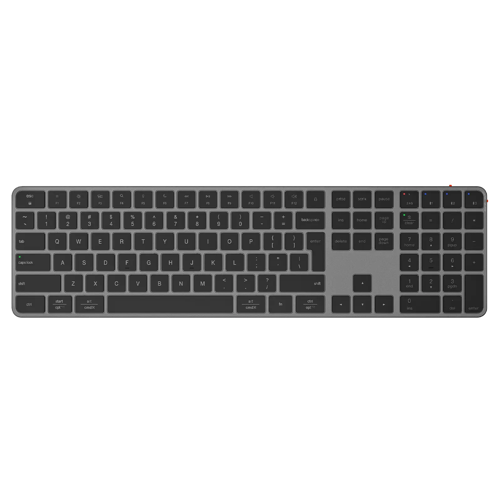 Bežični bluetooth slim set tastatura + miš MEETION iKey C230MW crni
