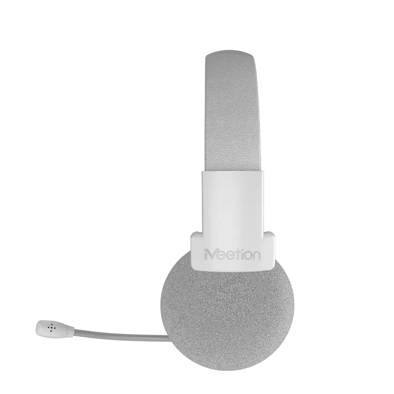 Bežična bluetooth slušalica za call centar MEETION BTH002 bijela