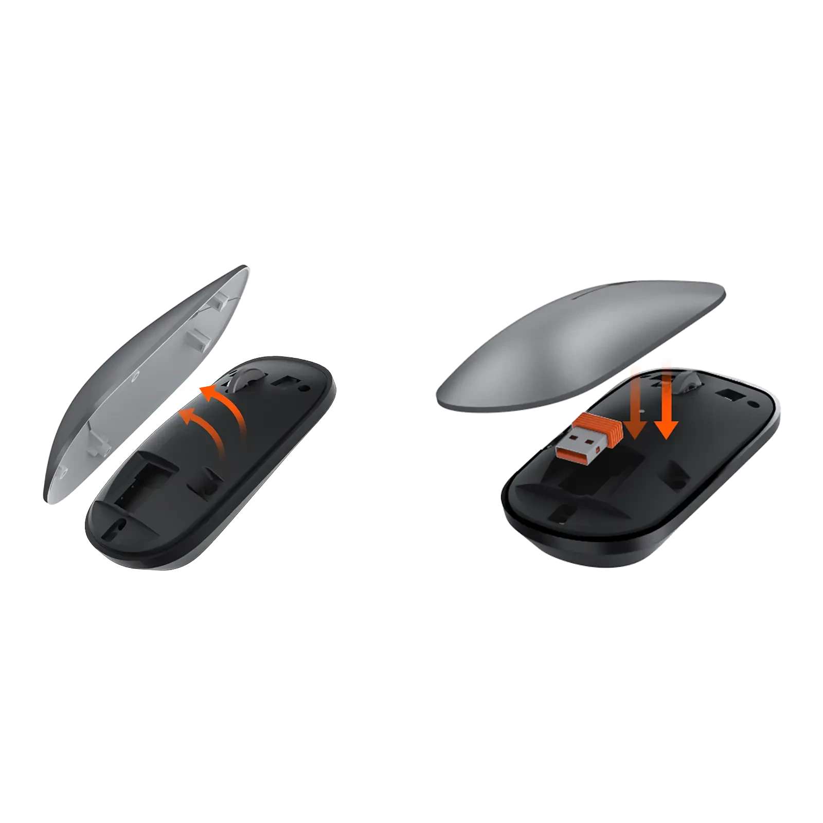 Bežični bluetooth slim set tastatura + miš MEETION iKey C230MW crni
