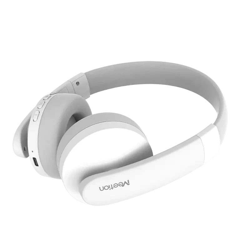 Bežične bluetooth slušalice sa mikrofonom MEETION BTH003 bijele