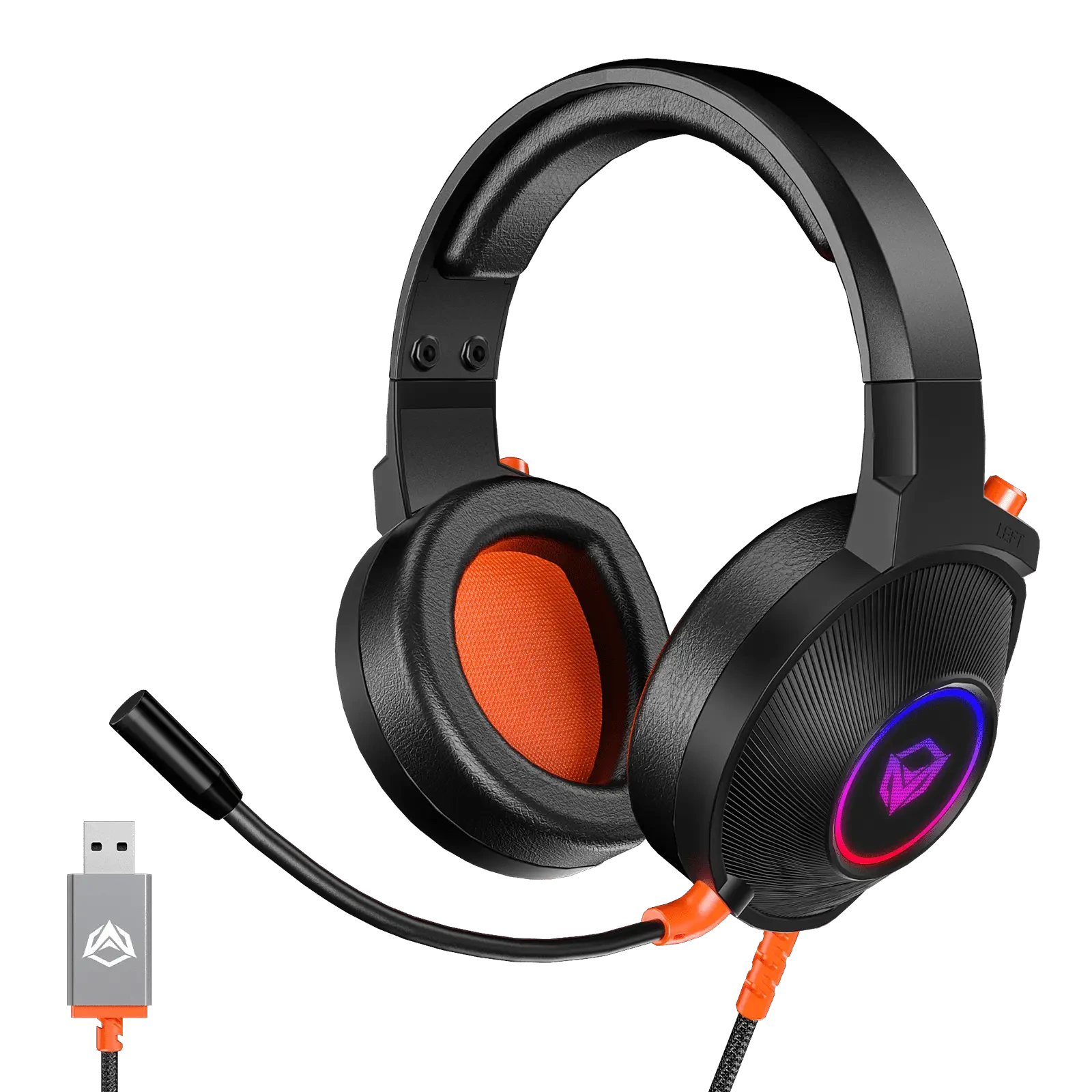 Ultra lagane gaming slušalice MEETION HP012 crne