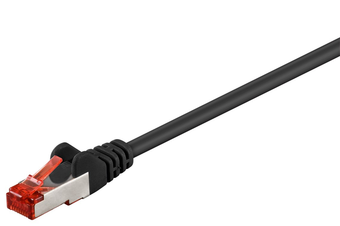 Mrežni kabal CAT6 S/FTP 0.5m crni
