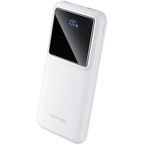 Premium prijenosni punjač powerbank sa displejom VENTION 22.5W 10000mAh bijeli