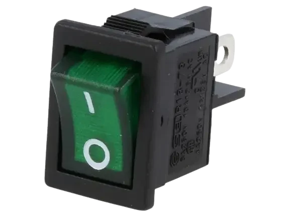 Rocker prekidač 6A 250V RS1373CBG2N2
