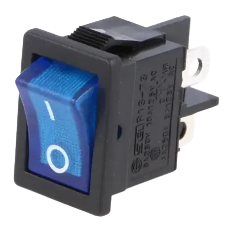 Rocker prekidač 6A 250V RS1373CBBL2N2
