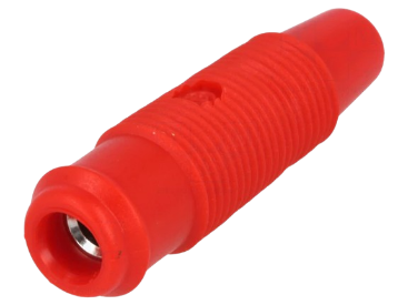 Banana konektor ženski 4mm R8-C107-R
