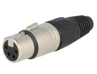 Audio konektor XLR 4 PIN NEUTRIK NTR-NC4FX