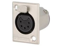 Audio konektor XLR 5 PIN NINIGI XLR-5FC