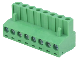 Terminal blok ugaoni 8pin 20A 320V 5mm