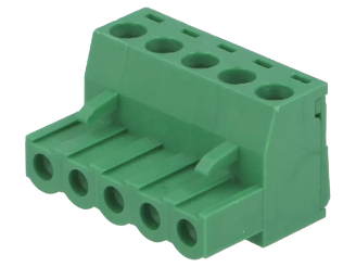 Terminal blok ugaoni 4pin 15A 300V 5mm