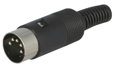 Audio konektor DIN 5 PIN muški DC-002