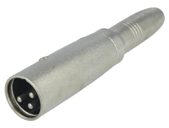 Audio adapter XLR 3 PIN na 6.35mm