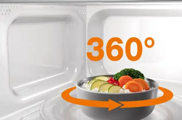 Mikrovalna pećnica GORENJE MO20E1W, rotirajuća ploća za 360 stepeni