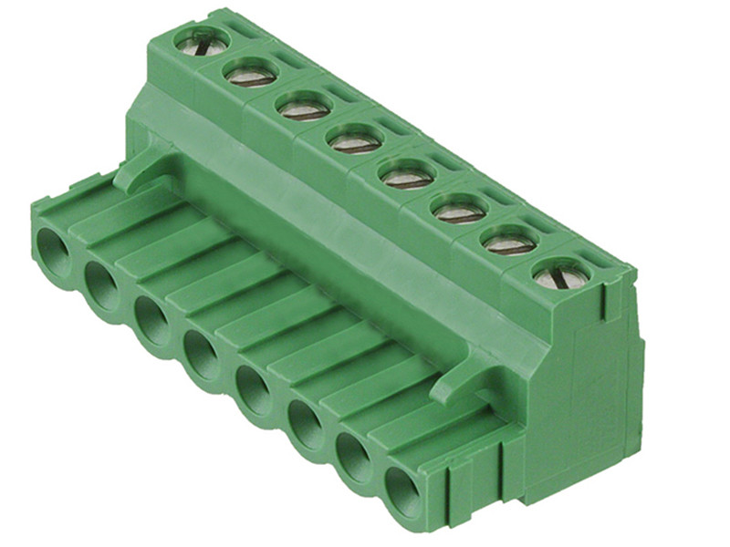 Terminal blok ugaoni 8pin 5A 250V 5mm