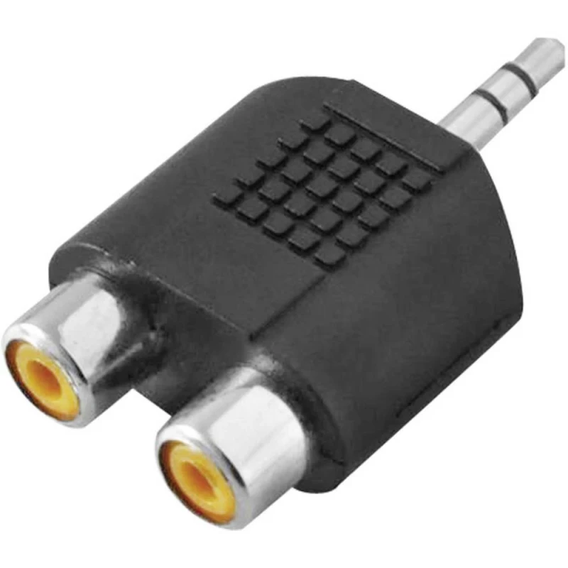 Adapter audio 3.5mm na 2xRCA