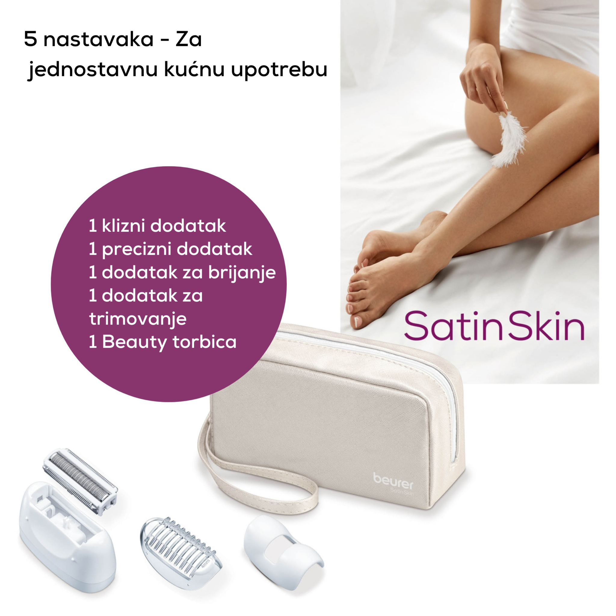 Epilator BEURER HL 76 Wet&Dry